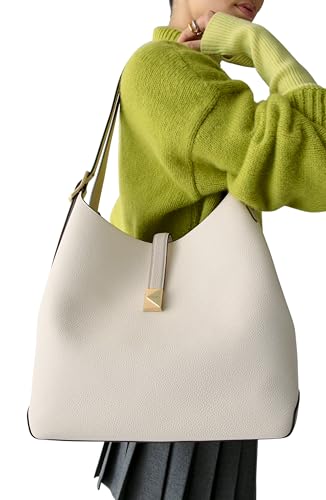 Image of kate spade new york Women's Deco Pebbled Leather Large Shoulder Bag