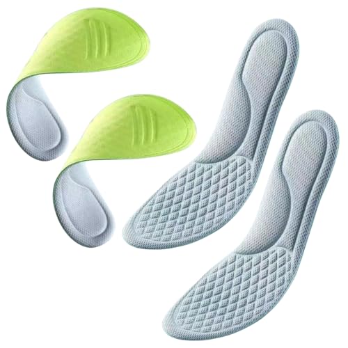 Plantillas de espuma viscoelástica para calzado 4 piezas miniatura 7