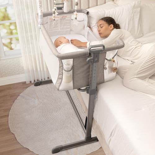 Portable Bassinet BabyGap Whisper Bedside Bassinet Sleeper With