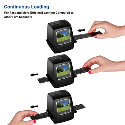Scanner Per Diapositive E Negativi - Convertitore Pellicole 135/126/110/8mm In JPG 22MP, Con Sensore CMOS Professionale - Foto 10