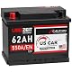Autobatterie 62 Ah Langzeit mit 550A Kaltstartstrom