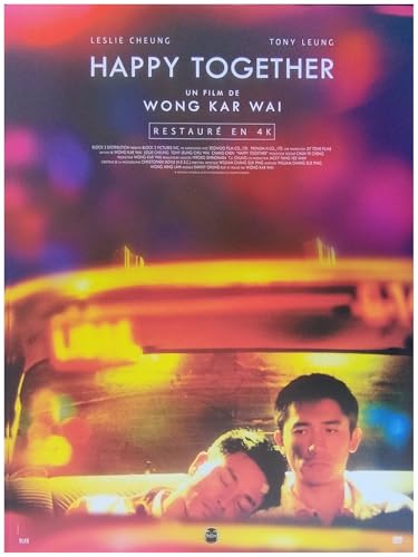 HAPPY TOGETHER - Poster cinematografico originale piccolo formato (53 x 40 cm ROLE) film 1997 Wong Kar-Wai Leslie Cheung Molla