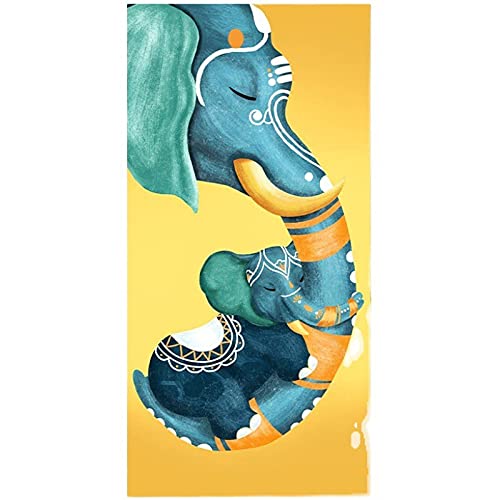 Broderie diamant éléphant de luxe 80x180, grand kit cristal strass sur toile