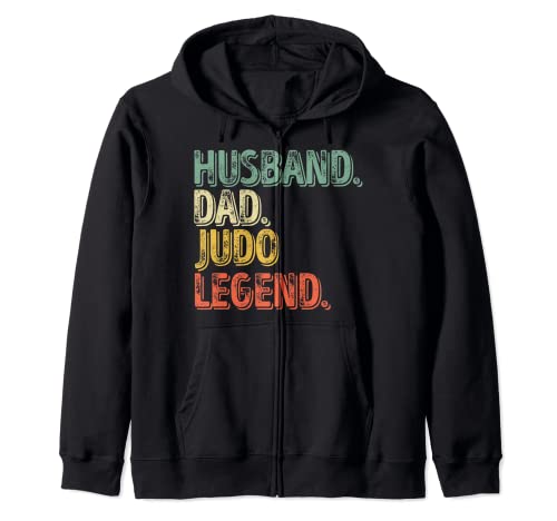 Husband Dad Judo Legend - Camiseta divertida del día del padre Sudadera con Capucha
