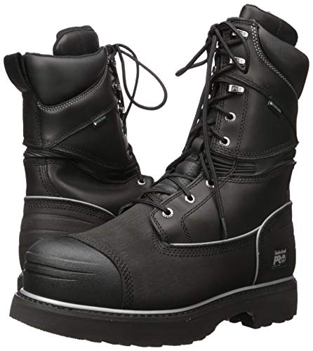 Bota masculina impermeável Timberland PRO Gravel Pit com bico de aço 25,4 cm