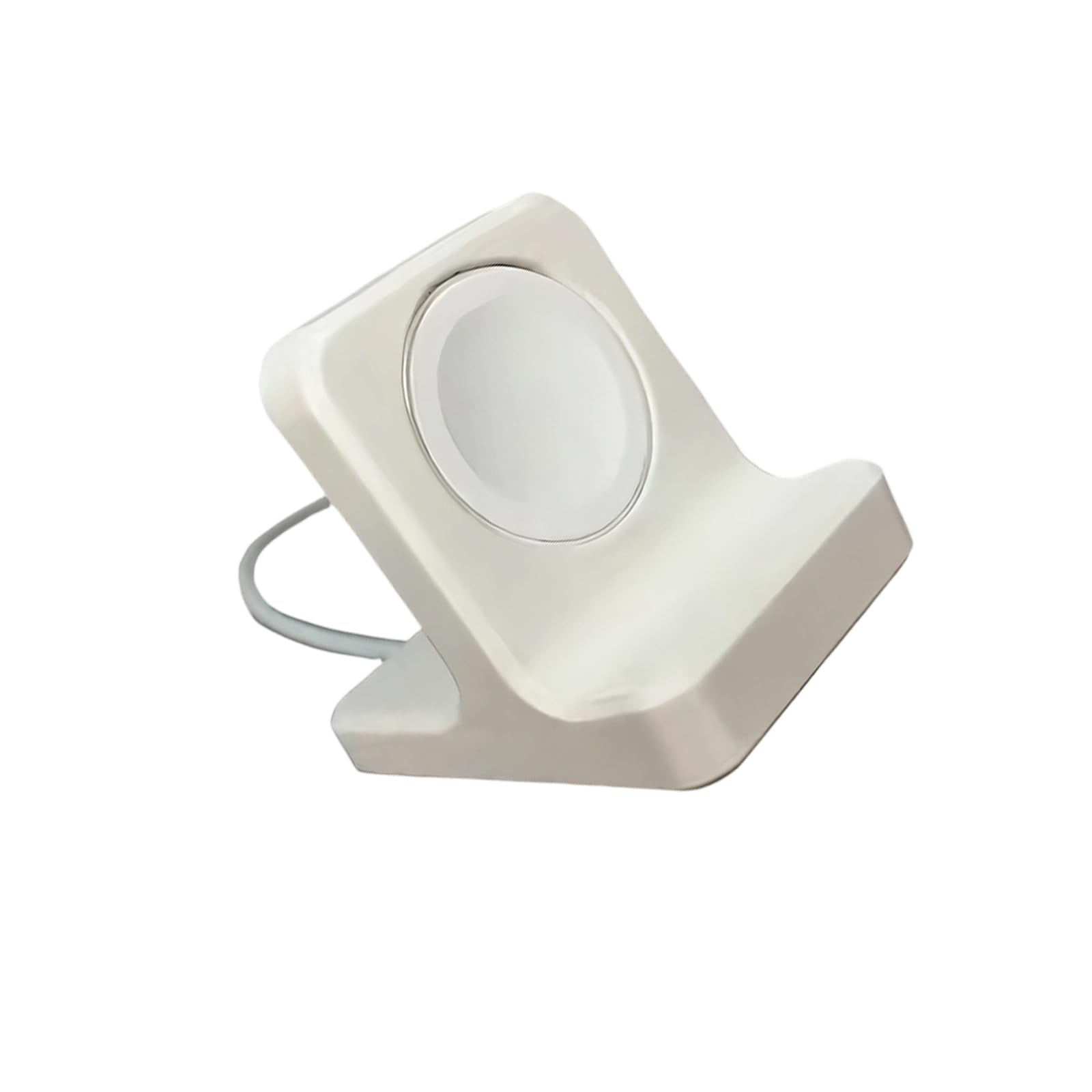 Msioytog White Storage Dock For Watch Slimmer Profile Durability Construction Perfect For Homes And Travel Use Elegant Storage Dock