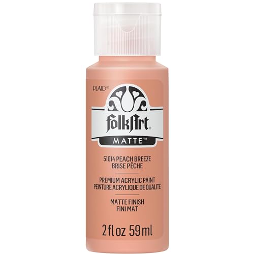 FolkArt Acrylic Paint 2oz-Peach Breeze