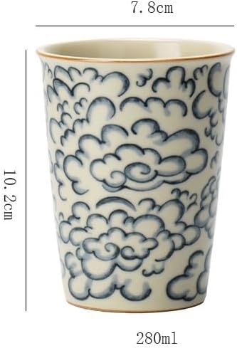 GSOUL Kungfu Tea cup Ru Kiln Master Cup Personal Use Cola Tea Bowl Celadon Single Household Ceramic Small Cups Small Tea Cups