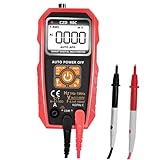 Toddmomy Intelligentes Digitalmultimeter mit Automatischer Bereichswahl Lcd display Strom...