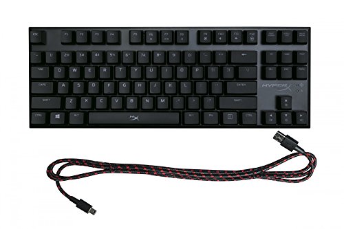 Image of HyperX Alloy FPS Pro Tenkeyless Mechanical Mini USB LED Gaming Keyboard, Cherry MX Red (HX-KB4RD1-US /R1)