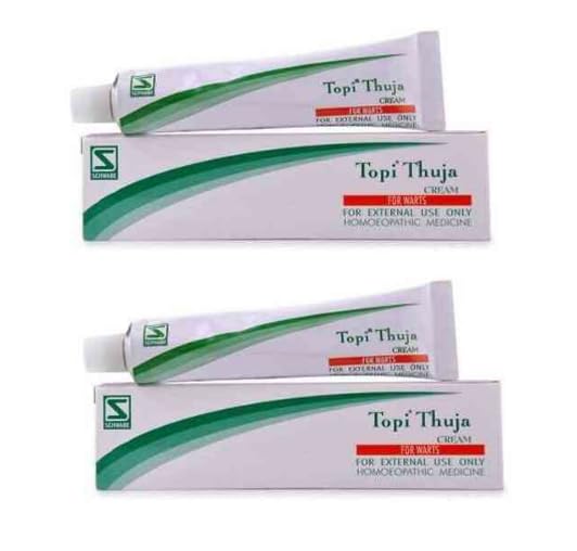 NM SELECT Topi Thuja Cream For Warts Sarcoids and Warts | Dogs Cats Birds Horses Animals Mammals | 2 x 25g