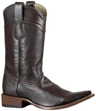 Cuadra Botas para hombre – piel de ciervo : Amazon.com.mx: Belleza