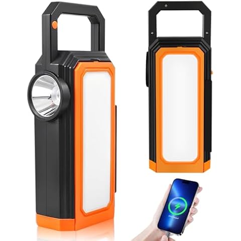 Emergency Lantern, LED Lantern, Solar Charging, Solar Lantern, Maho, 6 Lighting Modes, Foldable, Hanging Flashlight, SOS, Disaster Prevention Goods, Power Outages, For Barbecues, Indoor Lights, For Cover