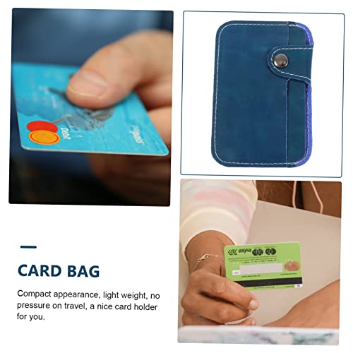 KICHOUSE 1Pc Bolsa De Moedas Bolsas De Moedas Organizador De Bolso De Couro Fino Carteira De Couro T