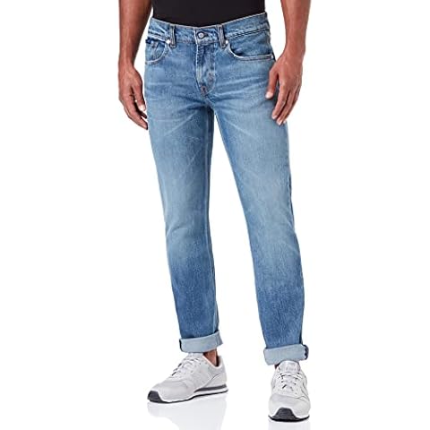 7 For All Mankind Men's Slimmy Tapered Jeans Cover