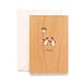 Penguin Love Laser Cut Wood Card (Valentine's Day/Love/Anniversary/Boyfriend or Girlfriend)
