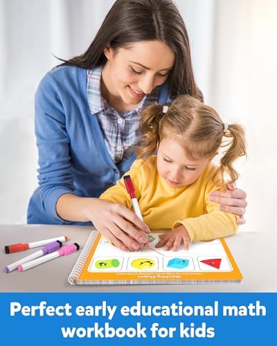 Coogam Math Learning Game for Kids Age 3-8, Number Tracing Handwriting Practice Workbook, Math Addition and Subtraction, Montessori Educational Preschool Learning Activities Gift Toy — view 5