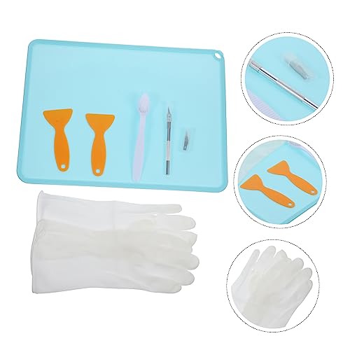 ULTECHNOVO 1 Conjunto acessórios para impressora 3D escova limpeza escova de limpeza conjunto de fer