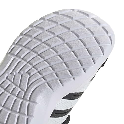 adidas Unisex-Baby Lightorama Runner, Black/White/Lucid Ray Blue, 9.5 by adidas - Used condition - Image 6