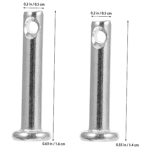ULTECHNOVO 20 Unidades Pin Variedade De Alfinetes Forquilha De Furo Único Localização Cavilhas Prend