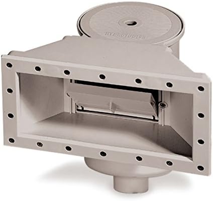 Hydrotools Swimline Model 8939G Complete Widemouth Thru-Wall Skimmer, Grey