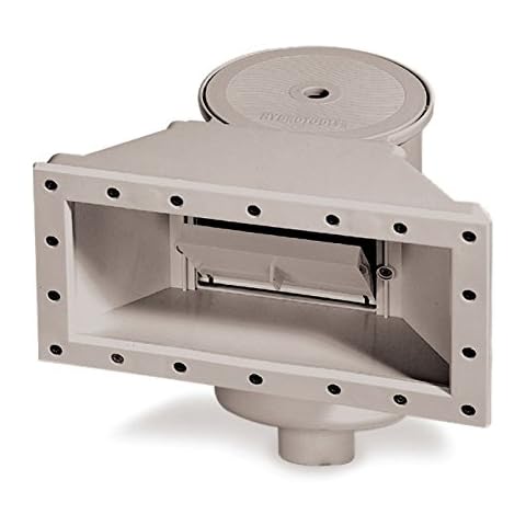 Hydrotools Swimline Model 8939G Complete Widemouth Thru-Wall Skimmer, Grey Cover