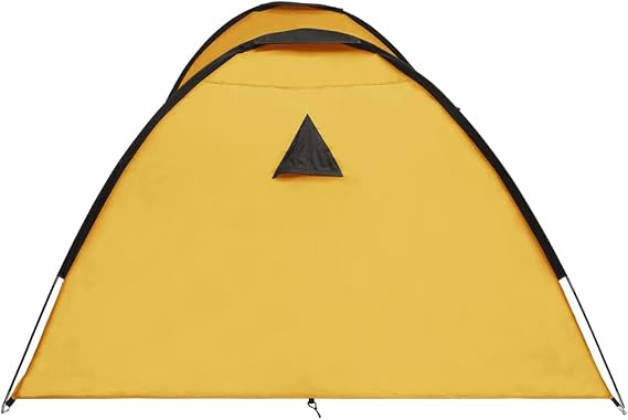 This Item- Camping Igloo Tent 650x240x190 cm 8 Person Yellow-Nice Safehappy