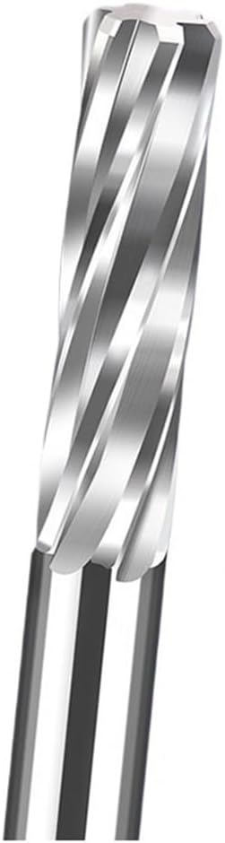 Machine CNC 6 Flutes Reamer Cutting Tool, Diameter 7.92-8.06mm Chucking Uncoated, Carbide Spiral Slot 1pc(8.06X35X70mm)