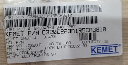 Generic (5 PCS) C320C223M1R5CA KEMET