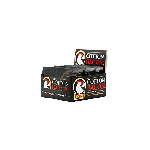 10x Algodón Tocino Premium - Wick 'n' Vape