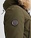 Superdry Rookie Down Parka Chaqueta, Verde (Khaki 03o), X-Small para Hombre