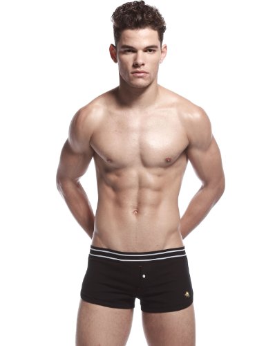 SEOBEAN Mens Low Rise Sexy Trunk Boxer Brief Short Pants Underwear2