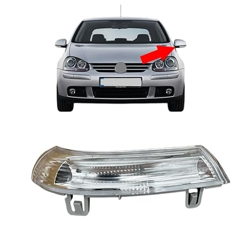 appRUN Wing Mirror Indicator Turn Signal Left For VW Golf MK5 Passat Jetta 1K0949101