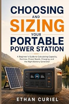 Paperback Choosing and Sizing Your Portable Power Station: A Beginner’s Guide to Calculating Capacity, Runtime, Power Needs, Charging, and the Right Battery Generator Book