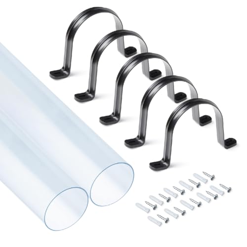 POWERTEC 4 in. PVC Pipe Kit with 2-pack Hangers for Dust Collection