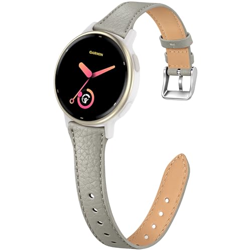�X�������U�[20mm�o���h Garmin Vivoactive 6 Watch�o���h/Vivoactive 5/3�ɑΉ� ���C�`�O���C�����^�\�t�g�i���[�u���X���b�g�X�g���b�v Forerunner 165/55/245/570-42mm�p ���X�g�o���h ��