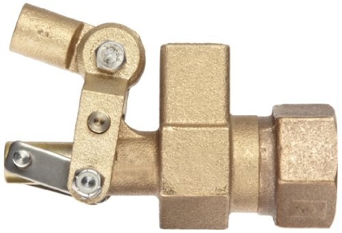Robert Manufacturing - RF605T-1 RF605T High Turbo Series Bob Red Brass Float Valve, 1\" NPT Female Inlet x Free Flow Outlet, 110 gpm at 85 psi Pressure