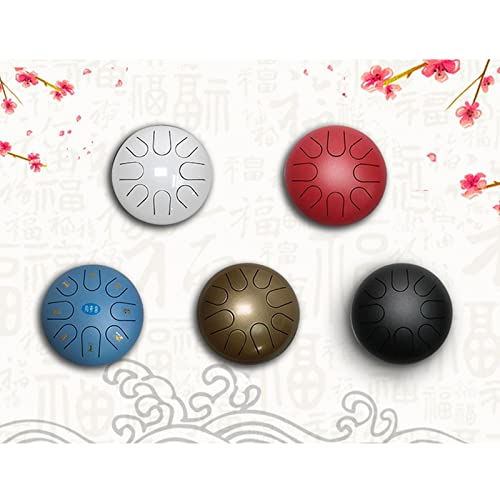 Portable Ethereal Drum Steel Tongue Drum Blanco 16 cm miniatura 5