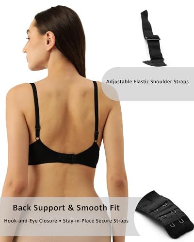 Image of LEADING LADY Women's Printed & Solid Lightly Padded T-Shirt Bra