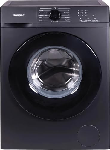 Lavatrice Slim 8 Kg Classe energetica A Profondità 45 cm Centrifuga 1200 giri con Funzione Vapore colore Nero - 4022359