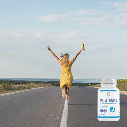 Melatonina – Valeriana – Tila – Pasiflora - Para conciliar el sueño |Conciliación Rápida del Sueño Con Efecto Duradero | Más Energía durante el Día| 100% Natural | 90 Cápsulas