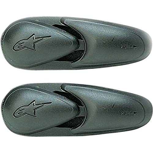 Patins d'orteils de rechange Alpinestars noir flexible slider botte moto pas cher