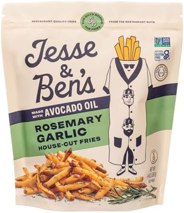 Jesse & Ben's Rosemary Garlic House-Cut Fries, Avocado Oil