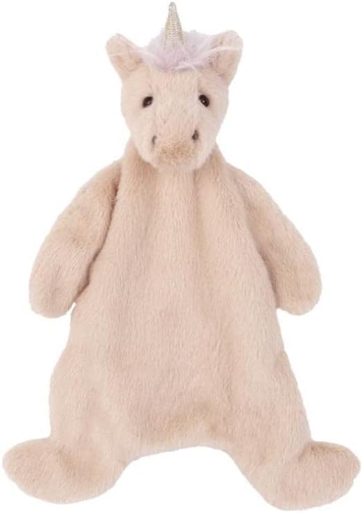 Miniatura 1 de MON AMI Manta de felpa de unicornio, manta de seguridad, unisex, súper suave y tierna, manta de juguete para bebé utilizada como juguete o