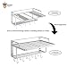 Estante marca ACORNFORT para cocina, de acero inoxidable, para microondas y con...
