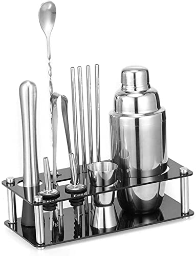 Shaker à cocktail en acier inoxydable et son set de bar antirouille