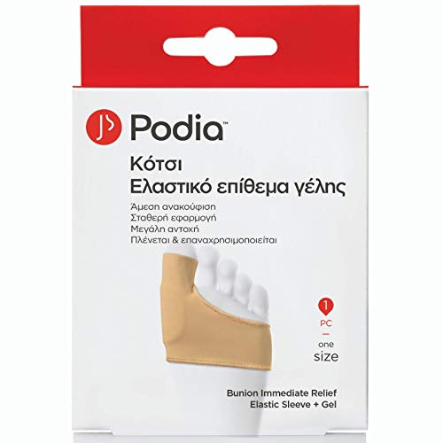 Natura Farm Podia Bunion Instant Relief Elastic Sleeve + Gel One Size