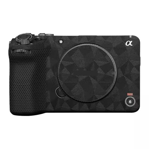 �J���� �X�L�� ���b�v ���h�~ �X�e�b�J�[ �R�[�g Vinly �ی�t�B���� �{�f�B �v���e�N�^�[ �f�J�[�� �J�o�[ �ɓK������ Sony FX30�p (�O�p�`�u���b�N)