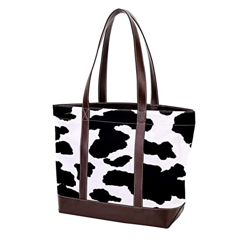 Sac à main femme fourretout mode TBOUOBT grand sac épaule réveil feuille de dessin animé