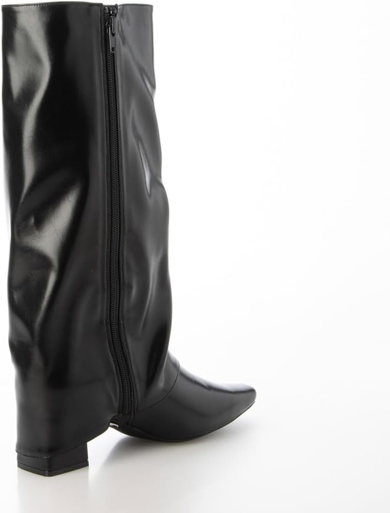 [イーボル] ロングブーツ ﾌﾚｱﾜｲﾄﾞｼｬﾌﾄﾛﾝｸﾞﾌﾞｰﾂ レディース